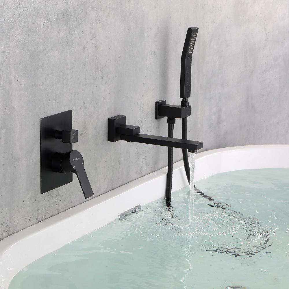 Wall mount tub faucet 88030b 4