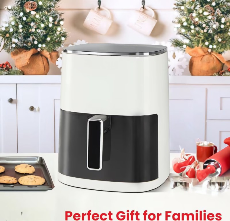 Air Fryer 12-in-1 Air Fry, Roast, Reheat, Dehydrate, Bake, Steam, Fries, Custard, Chicken, Wings, Sea Food, Vegetabels,400F