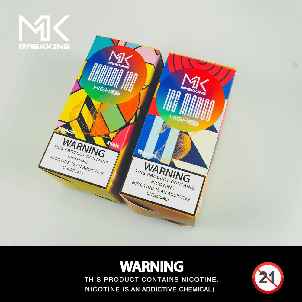 GT maskking tinggi adalah pena vape yang dibenarkan dalam enam bendera