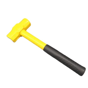 Octagonal Shockproof Hose Handle Hammer - Hot Selling Rubber Sledge Hammer Tool