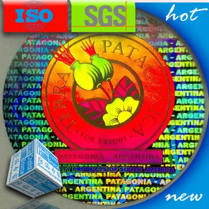Holographic Self Adhesive Films