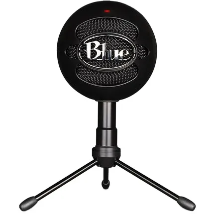 Logitech Blue Snowball Ice USB Condenser Microphone with Tripod Stand for Multiple Devices