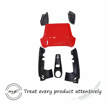 Original Second-Hand Detachable Convertible Engine Hood and Tailgate for Ferrari 488 GTO