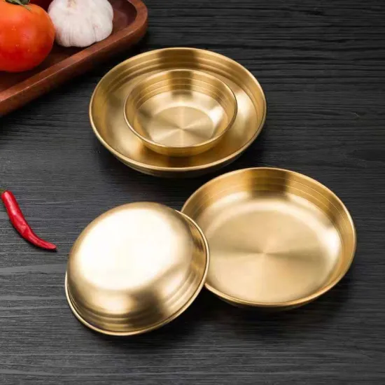 2022 304 Korean Stainless Steel Kimchi Sauce for Hot Pot and Dessert Snacks