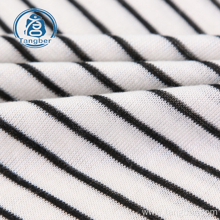 yarn dye stripe 100% cotton textile fabric