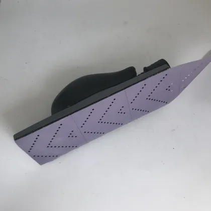 70mm Purple Sandpaper Sand Disc Abrasive 12m