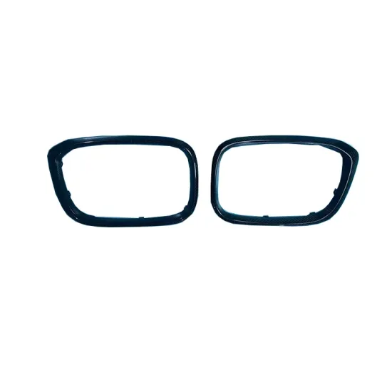 High Quality Dry Carbon Car Grille Trim Strips Cover for X3M F97/X4M F98 Front Bumper Grille