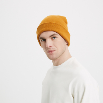 Silver Cotton RF Shielding Winter Wool Hat - EMF Protection Beanie