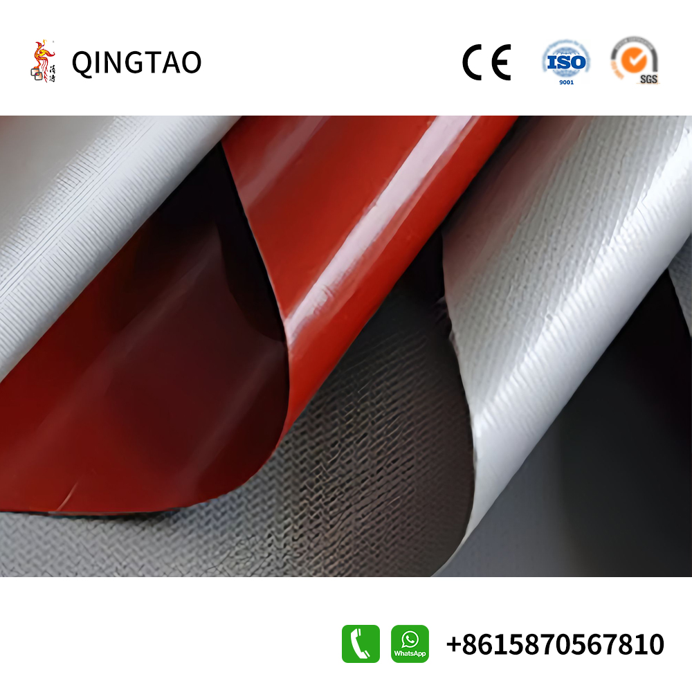 Silicone coated fire retardant cloth