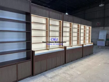 Customize Optique Shop Display Cabinets