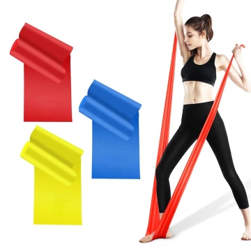 Elastic Stretching Yoga Therabands: Home Gym Exercise Bands for Fitness and Physical Therapy