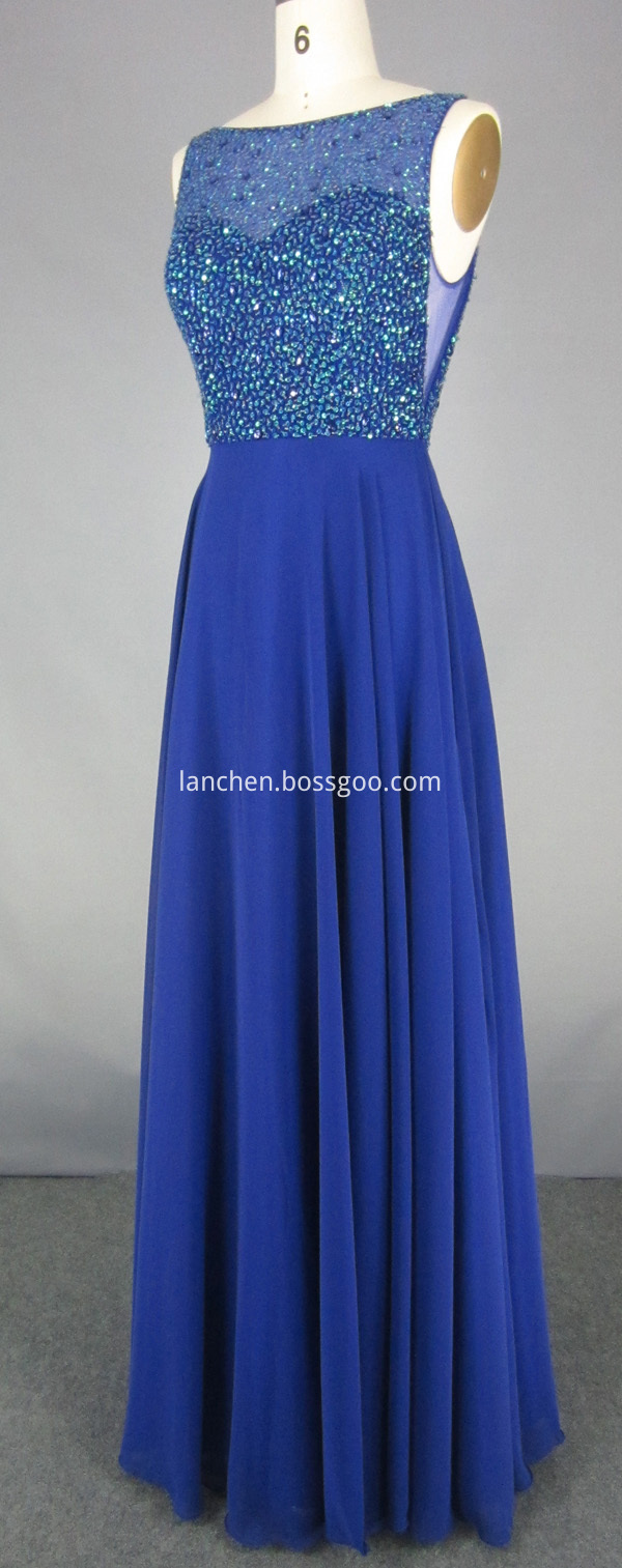 Bridesmaid Dress in Blue