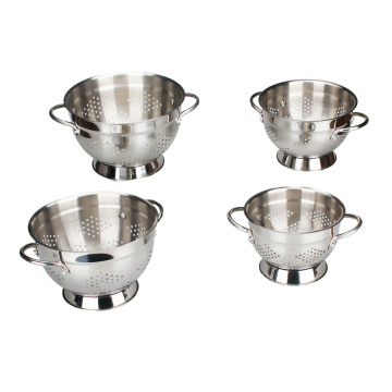 Stainless Steel Colander With Strong Handle