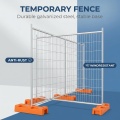 Pannelli di recinzione temporanei rimovibili per cantieri esterni