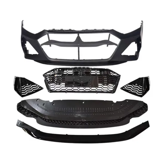 RS7 Body Kits Compatible with Audi A7 2019-2020: Front Bumper, Rear Bumper, and Grille Assembly