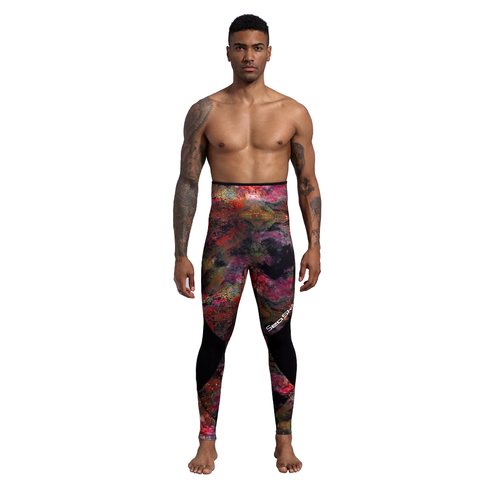 Seaskin 6 mm mùa đông 2 mảnh tự do spearfishing full wetsuit