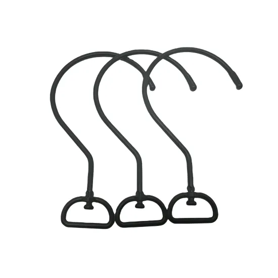 Stainless Steel Clothing Hooks - Gancho de Ropa, Le Crochet, and Metal Haak