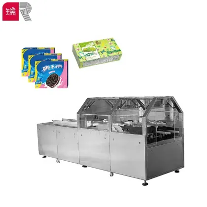 High-Quality Stainless Steel Oreo Cookie Box Sealing Machine for Chemical & Hardware Industries