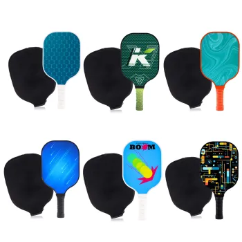 Custom Printed Pickleball Paddle Sets with Paddle Bags