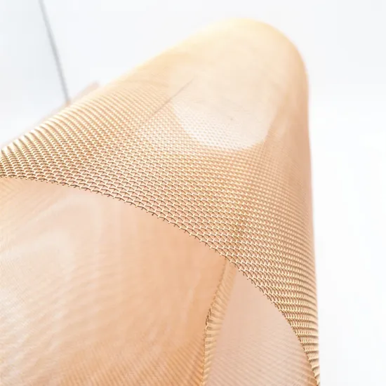 Customized ASTM UNS C63200 Nickel Aluminum Bronze Wire Mesh Screen
