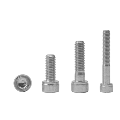 Болт с цилиндрической головкой под шестигранник (с накаткой)