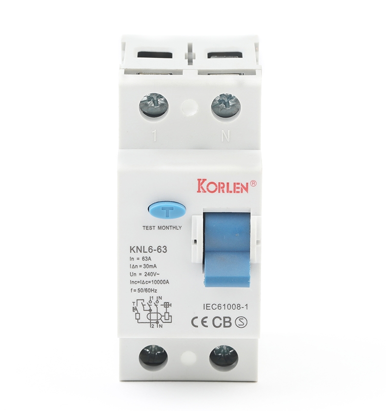 High Quality Residual Current Circuit Breaker Knl6-63 F7