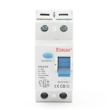 High Quality Residual Current Circuit Breaker Knl6-63 F7