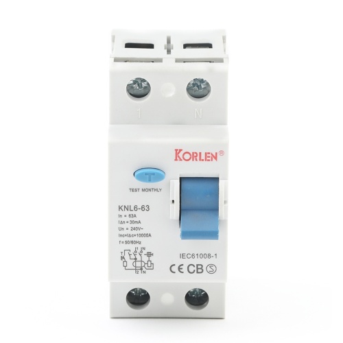 High Performance Residual Current Circuit Breaker 10mA 300mA