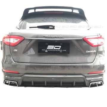 M Style Wide Body Kit Full Set for Levante: Front Bumper, Rear Bumper, and Rear Spoiler