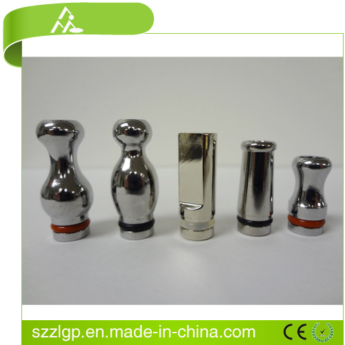 Highly Detailed Gorgeous Roto-Lathed Lotus 510 Drip Tips - Chrome