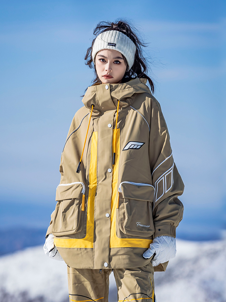 Ski Suit Waterproof Snowboard Jacket Pants