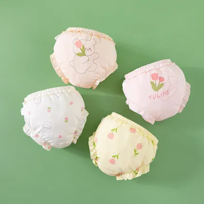 Summer Cotton Baby Underwear for Boys and Girls