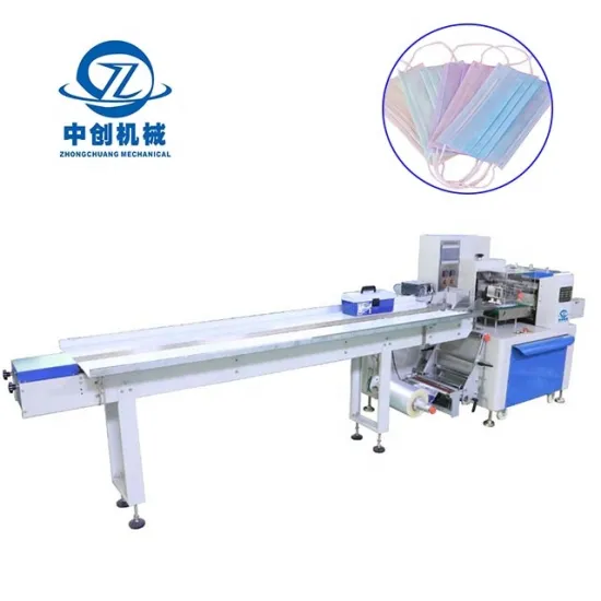 High Speed Disposable Face Mask Making and Packing Machine