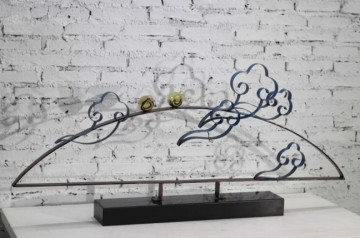 stoving varnish metal iron sculpture art
