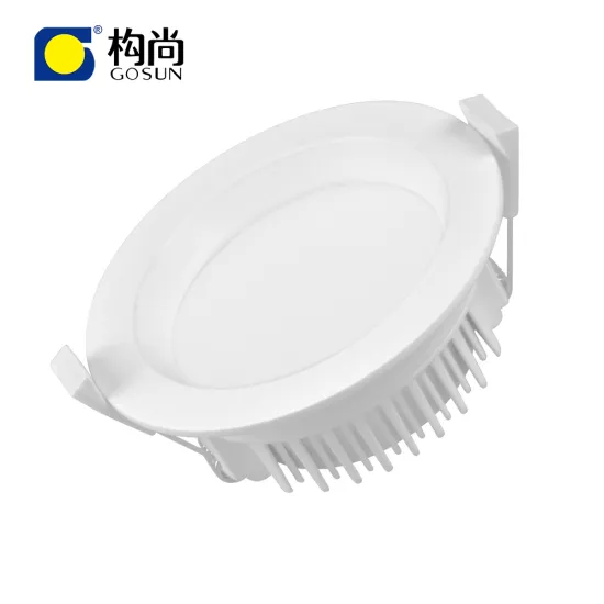 Aluminium Dimmable 90 Degree Recessed SMD LED Downlight with CE/RoHS/CB/SAA/UKCA