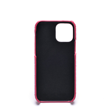 Fashion leather phone case for iPhone 12