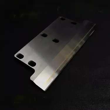 Tungsten Carbide Custom Semiconductor Splitting Blades for Silicon Wafer Cleaving