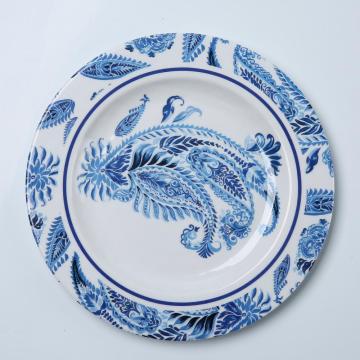 melamine plastic durable dishware plate