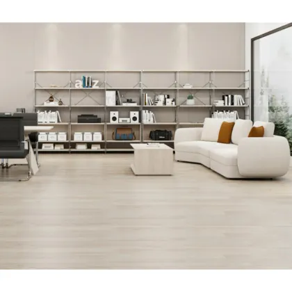 Modern Industrial Wooden Bookcase - Modular Office Furniture Shelving
