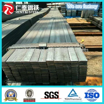 Factory manufacture of Serrated Flat Bars holled flat bar with serrated shape