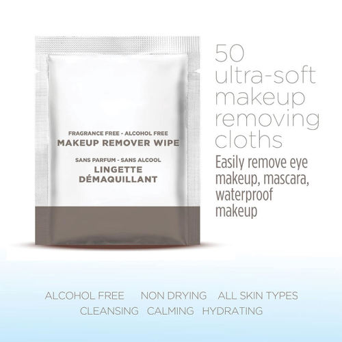 Na -customize na indibidwal na nakabalot na mga wipe ng pampaganda ng paglalakbay