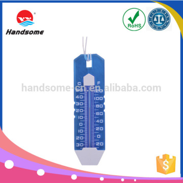 Jumbo easy read thermometer of wall skimmer for above-ground and in-ground swimming pool