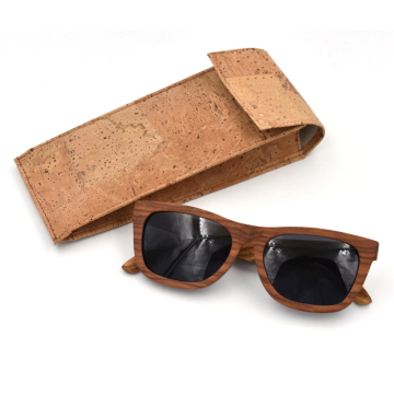Custom Wooden Eyewear Case with Logo: Cork & Wood Eyeglass & Sunglasses Packaging