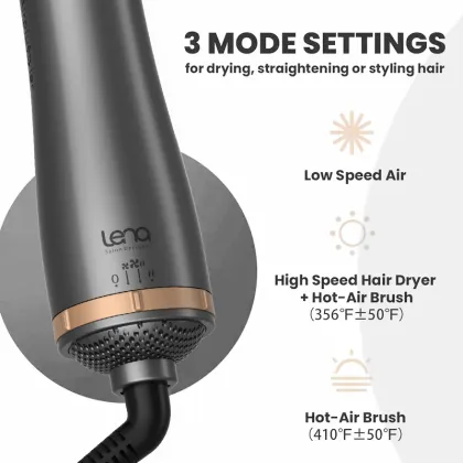 Lena Professional Ionic Hair Dryer Brush Comb Styler