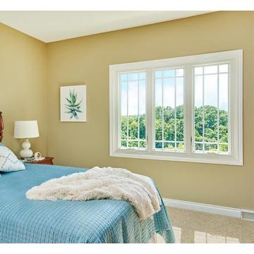 Aluminium Fixed Window Fixed window aluminium tempered glass with grills Supplier