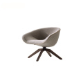 Italia Swivel Base Armlehne Mart Lounge Stuhl