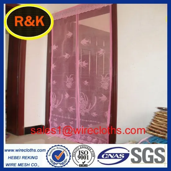 DIY Magnetic Door Curtain Mosquito Net