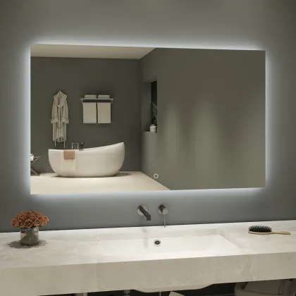 Touch Induction LED Smart Bathroom Mirror