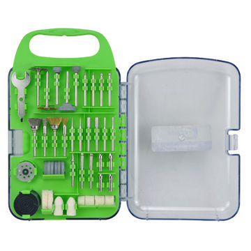 49-piece rotary accessory set, includes 1-piece cloth wheel and 11-piece felt wheel