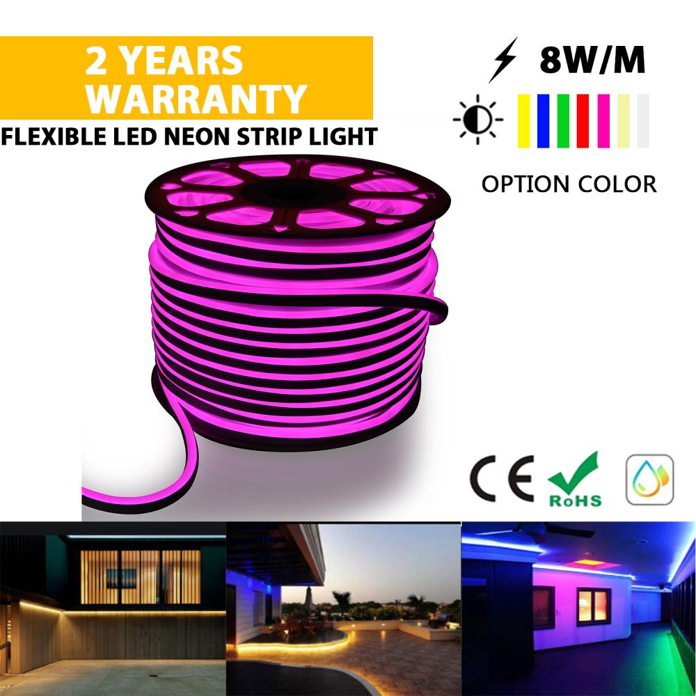 Hochwertiges LED-Neon-Streifenlicht Rosa Farbe